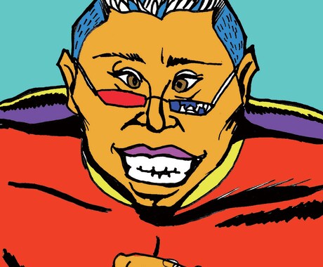 アメコミふう似顔絵描きます ちょっとイジワルな誇張も楽しんでくださいネ♪ イメージ2
