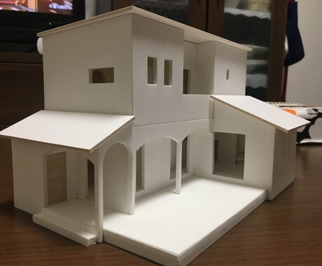 1/50スケール住宅模型お作りします 図面だけではイメージが湧きづらい方、新築の記念に。 イメージ1