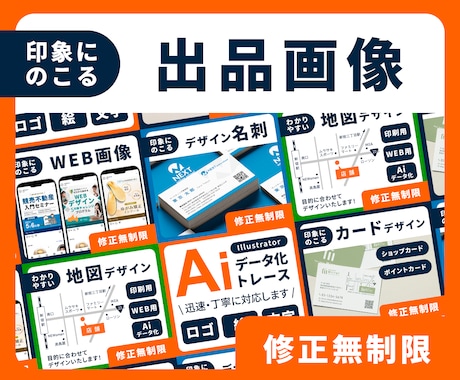 ぱっと目を惹く出品画像を制作いたします 目立つ、伝わる、信頼感のあるサムネイルを制作します！ イメージ1