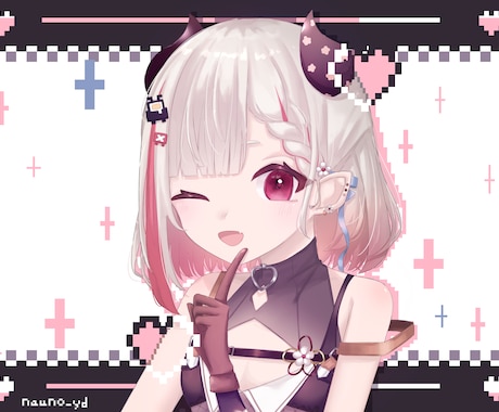 かわいいイラストを描きます かわいい女の子や男の子のイラストを描くのが好きです！ イメージ1