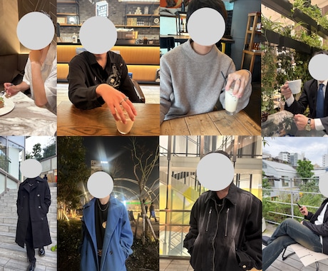男性限定【マッチングアプリ写真撮影】をします 500人以上の男性がアプリで彼女を作った実績を元に撮影します イメージ2