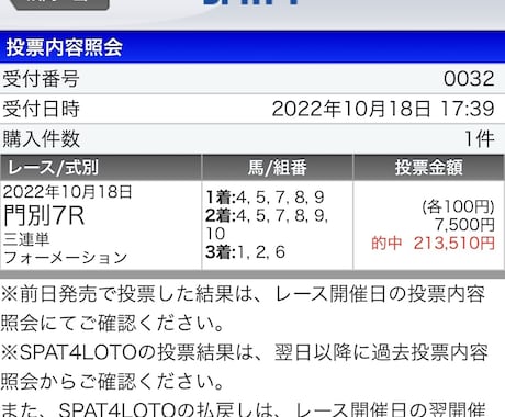 JRA・地方競馬の予想をお手伝いします 競馬初心者必見！！午年・競馬歴25年の馬券師が丁寧に教えます イメージ2