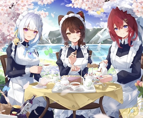 あなただけの可愛いイラストを描きます キービジュアル/動画のサムネイル/観賞用etc. イメージ2