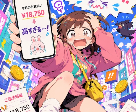 スマホ　料金　安くします 通信業界10年超えベテラン携帯ショップ店員です。 イメージ2