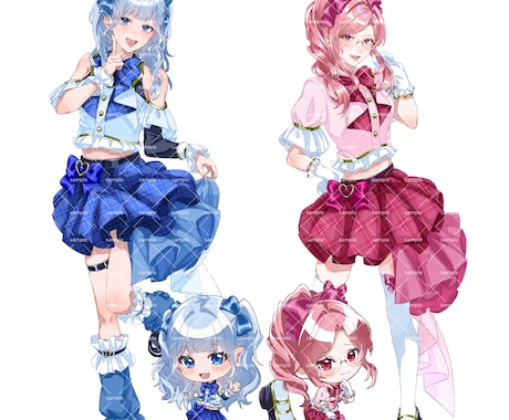 立ち絵を制作します イメージ1
