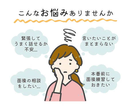 就職・転職面接対策｜面接練習で伝わる話し方整えます キャリアコンサルタントが、面接練習や答え方の相談にのります イメージ2