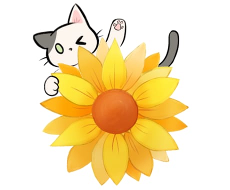 モフモフ！愛くるしいネコちゃん描きます 商用利用OK！個人用から商品用まで幅広く製作します イメージ2