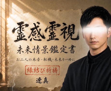 現時点で視えるお二人の未来の情景をお伝えします イメージ1