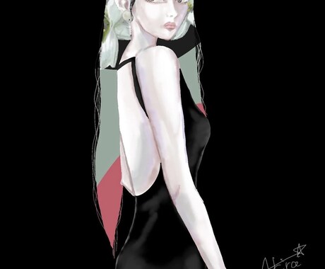 イラスト制作します 普段書いているイラストの絵柄でご希望のイラストを作成します イメージ2