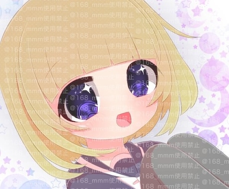 SNS等で使用できる可愛いアイコンをお描きします 自分だけのアイコンが欲しい方必見！ イメージ2