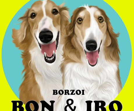 愛犬、ペットの似顔絵を描きます 可愛いペットの似顔絵をリアルタッチで描いています イメージ2