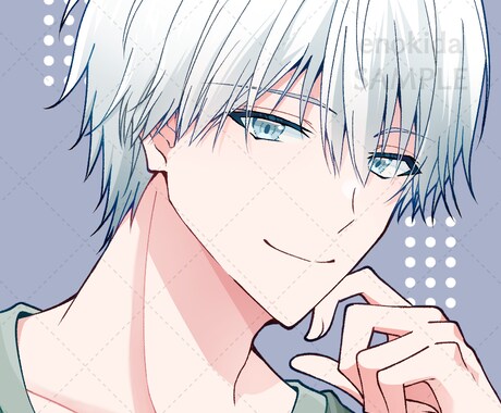 かっこいい・かわいいSNSアイコンお描きします 商用・二次利用料金込み♪初心者様もお気軽にどうぞ！ イメージ2