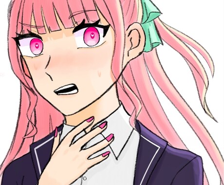 人物イラスト描きます かっこいい風のテイストが得意です！ イメージ2