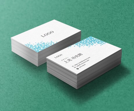 自分だけのオシャレな名刺、ショップカード制作します 修正回数無制限！カジュアル〜フォーマル何でもお任せ下さい♪ イメージ1