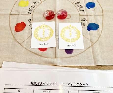 貴方の現状と必要な色を鑑定します 課題(今)と本質(未来)を知ることで人生の後押しを致します。 イメージ2