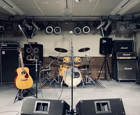 音楽スタジオに初めて入りたい人のサポートします 音楽スタジオで大きい音で演奏を楽しもう！ イメージ1