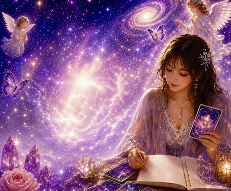 直感で感じたメッセージ⭐️言葉にする練習します カードや感覚の印象を言葉に整え一緒に学ぶレッスン✨ イメージ1
