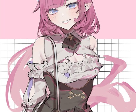 透明感のあるイラストアイコンお描きします SNS等で利用する可愛いアイコンをお求めの方へ！ イメージ2