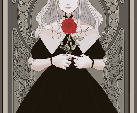 キャラクターイラストを描きます 版権からオリジナルまで貴方の好きなキャラクターを描きます！ イメージ2