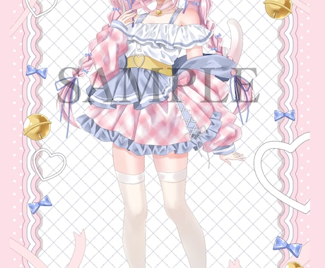 先着5名様価格！オリキャラおまかせ全身絵描きます 修正等のやりとりなし！スピーディにオリキャラ仕上げ⭐︎ イメージ2