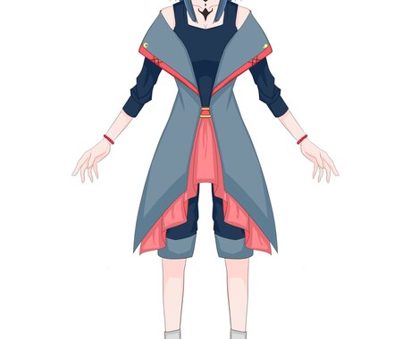 VTuberさんのキャラデザします VTuberさんのキャラデザインをします新衣装も可です イメージ2