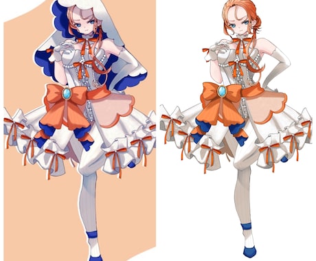 オリジナルのキャラクターデザイン＋立ち絵描きます 丁寧なヒアリングでオリジナルのキャラクターを仕上げます イメージ2