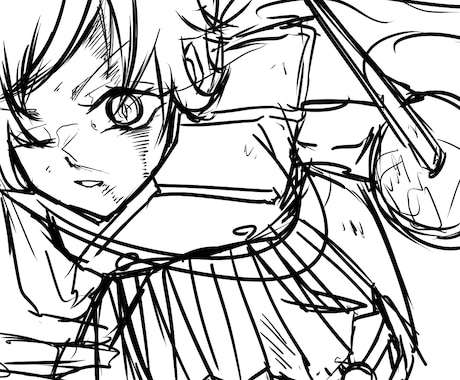 中性的な絵柄でイメージに近いイラストを描きます 迫力のあるものから可愛らしいものまで、柔軟にご対応します。 イメージ2