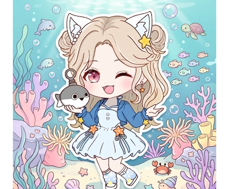 アイコン作成します お好きなSDキャラを最短3日で作成します✨️ イメージ2
