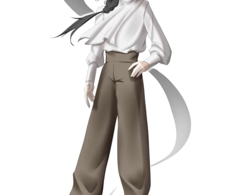 立ち絵・一枚絵のイラスト描きます SNSのアイコンやYouTubeのサムネ等にご使用できます！ イメージ2