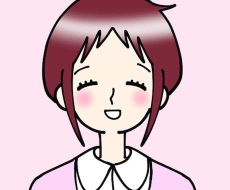 ほんわか可愛い女の子のSNSアイコン描きます イメージ1