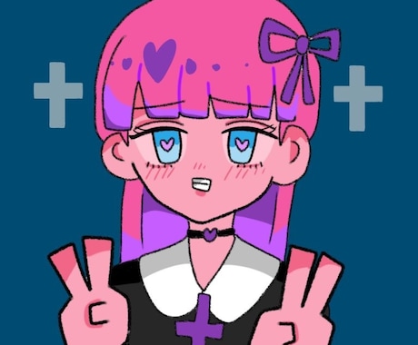 SNS等アイコン作成いたします イメージ1