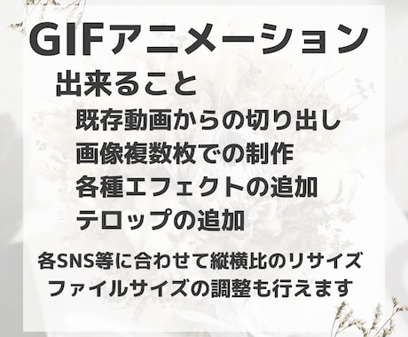 GIFアニメーション｜用途に合わせた制作をします SNS・HP用に使える「動く素材」！ご要望にしっかり対応！ イメージ2