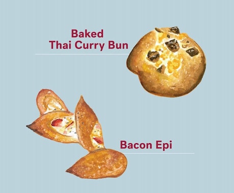 食べ物・飲み物イラスト描きます 飲食店向け！食べ物・飲み物、メニューイラスト、SNS広告画像 イメージ2