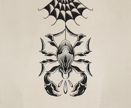 traditionalなデザイン描けます TATTOO デザイン　ロゴ　イラスト イメージ2