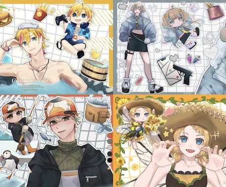 一枚絵などイラスト全般作成いたします 綺麗な塗りと色味が得意！丁寧なヒアリングで安心◎ イメージ2