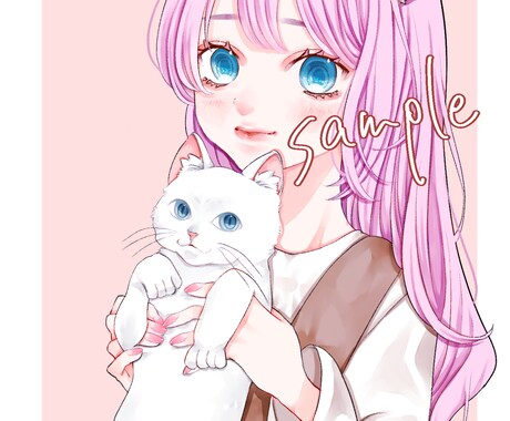あなただけの可愛いアイコン、お描きします 最短1週間で納品可能です！お見積もりだけでもどうぞ！ イメージ2