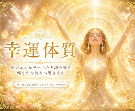 愛のエネルギーで心と魂を整え軽やかな流れへ導きます 深い癒しをお届けするヒーリングコーチング イメージ1