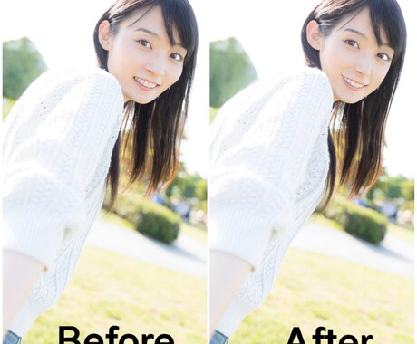 選べる美レベル！ワンコインレタッチします 【男性もOK！】就活写真／コスプレ／SNS／夜のお仕事 イメージ1