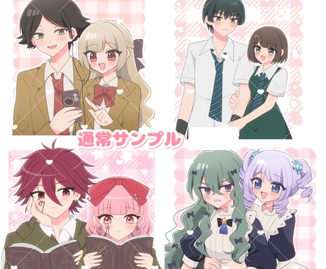 夢絵、アイコンなど描かせていただきます 貴方だけの大切な1枚に携われたら幸いです♪ イメージ2