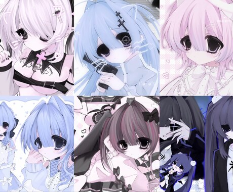 儚くてあどけない雰囲気の女の子描きます 切なさや繊細さを感じるようなイラストを描かせていただきます。 イメージ1