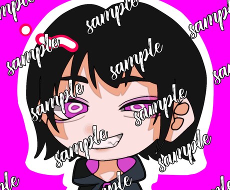 ミニキャラ描きます アイコン用のミニキャラをお描き致します！ イメージ2