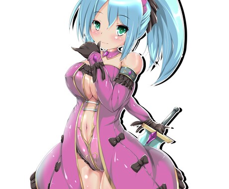 キャラクターイラスト・デザインの作成をします セクシー系からSD絵の作成まで可能です イメージ2