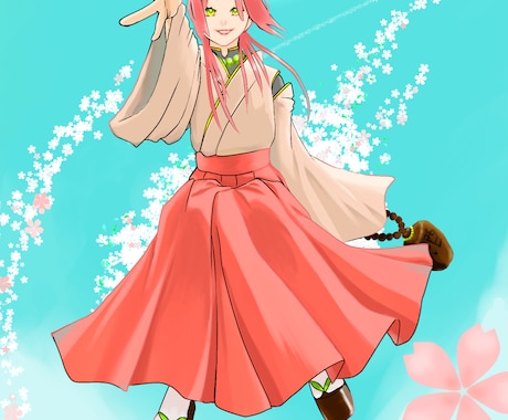想いを大事にあなたのオリキャラを全力で描きます キャラの背景などあなたの想いを大事に描かせていただきます☺️ イメージ1