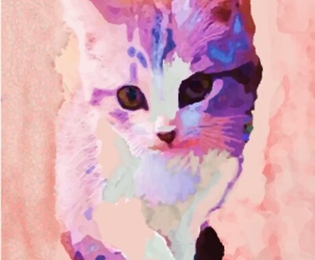 あなたの可愛いペットを水彩画風に描きます プレゼント等にもオススメです！ イメージ1