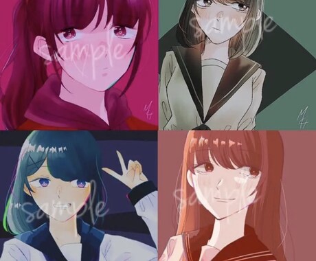 アイコン等のイラストなんでも描きます 印象に残るイラストとの出会いの場に... イメージ2