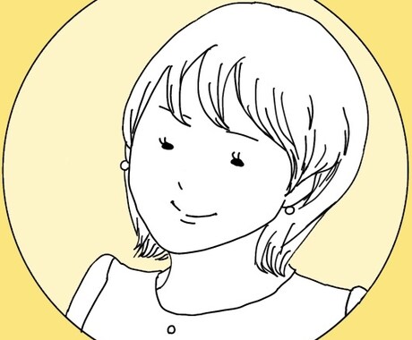 シンプルで嫌味のない似顔絵アイコンを描きます 商業みがなく、さっぱりしたおしゃれなアイコンが欲しい方に！ イメージ2