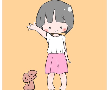 どこか懐かしい癒し系イラスト描きます 愛らしさに自信があります！ほっこりなひと時を……。 イメージ2