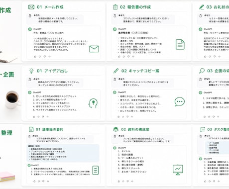 ココナラ最安値｜ChatGPT教えます 仕事で使える型から丁寧に教えます イメージ1