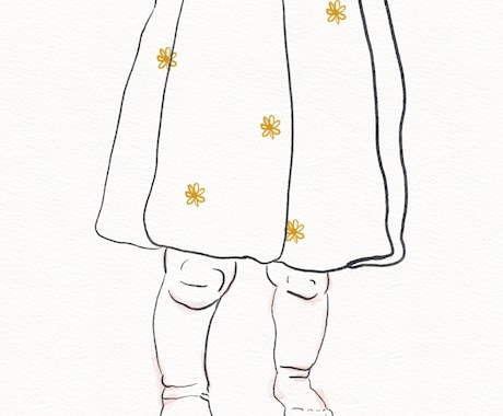 シンプルかわいい子どものイラスト描きます インスタDP・プレゼントにも！ イメージ2