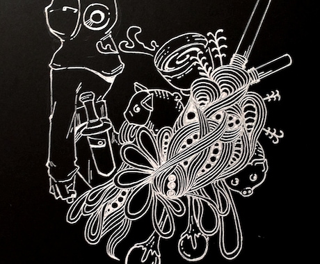 プレゼントやウェルカムボードに使えます イラスト作家【ペン画】【似顔絵師】 イメージ1